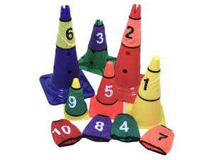 Funda numerada para conos – Set de 10 unidades