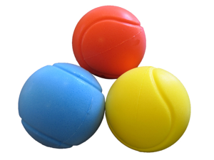 Pelotas ligeras de espuma Kids Foam – Set 3 unidades (7 cm)