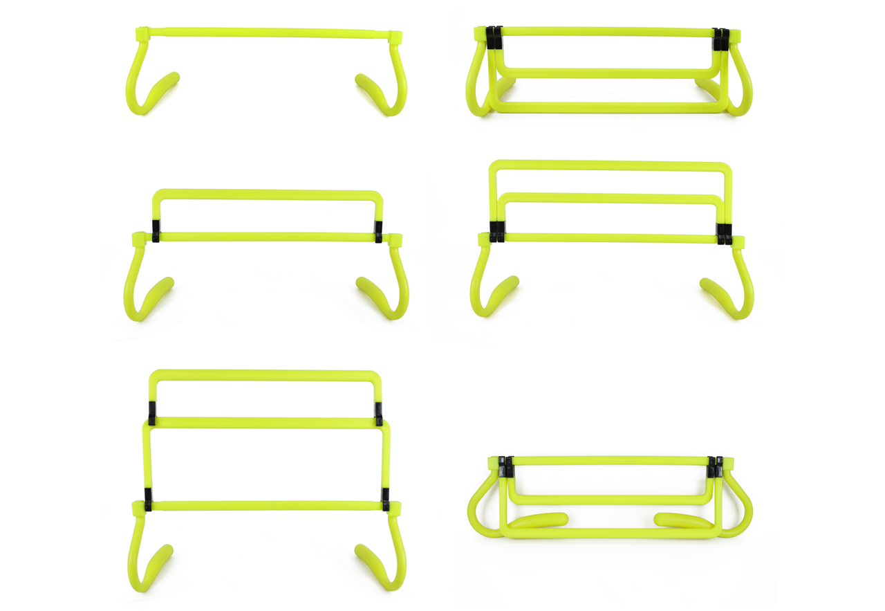 Valla ajustable de 4 alturas – Set 6 unidades con bolso - Imagen 5