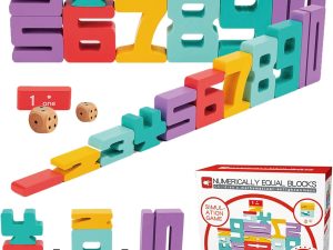 Juego de Bloques de Construcción Numéricos Montessori – Dr. MUYA