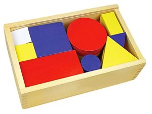 Bloques lógicos de madera – 48 piezas (juego de clasificación y lógica)
