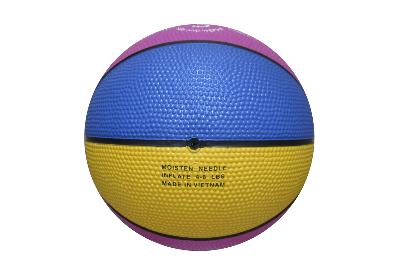 Lote de 6 balones de baloncesto SAYKI – Multicolor Talla 3 - Imagen 3