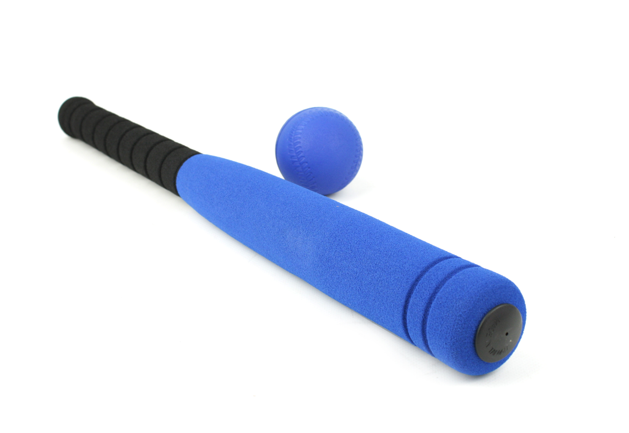 Bate de béisbol de seguridad con pelota – 61 cm - Imagen 2